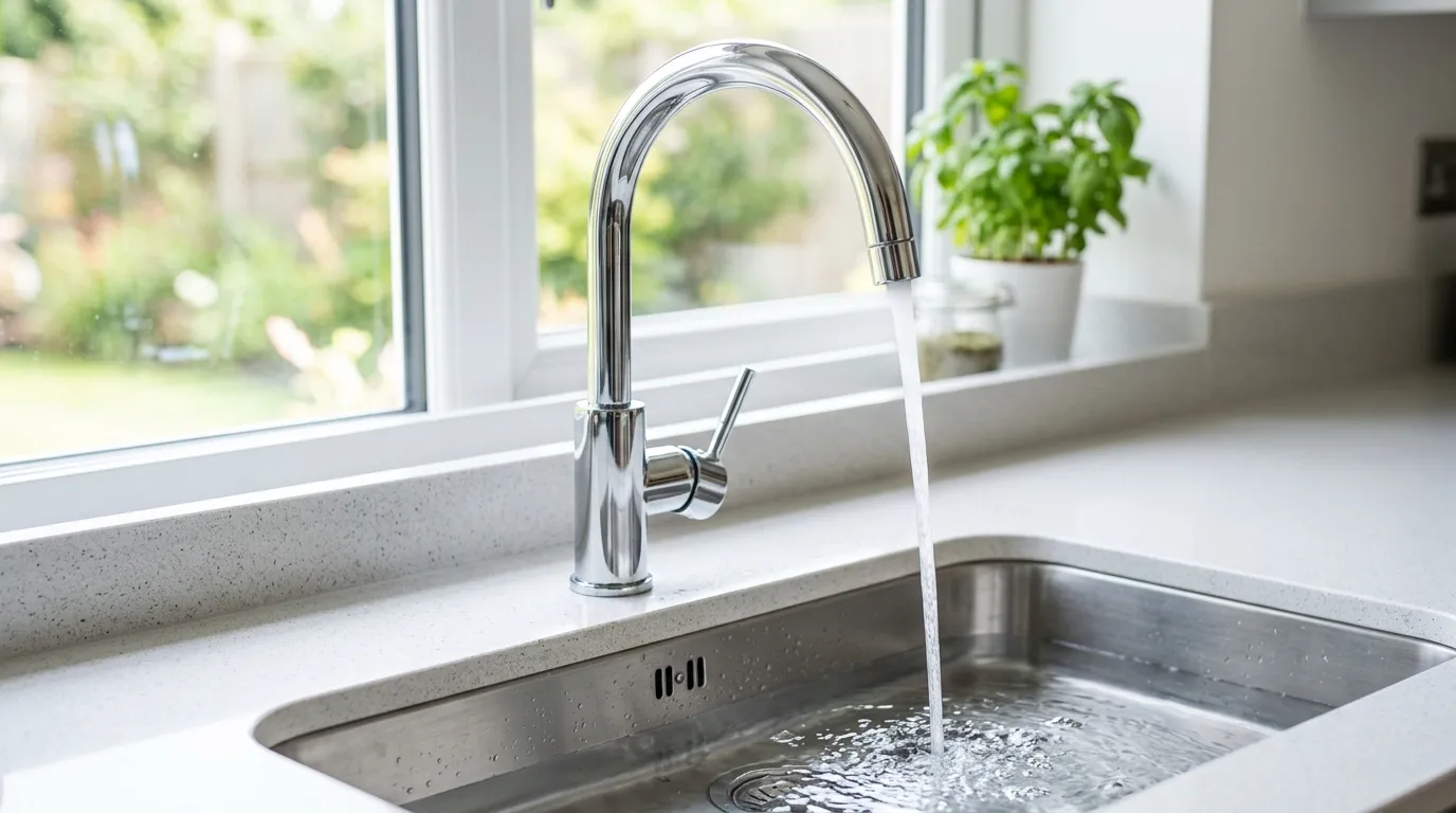 Local Plumbing Master Pros same day plumber fixing a faucet in Stony Point, MI